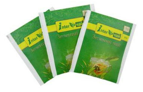 Чай зелений, 1 пакет в індивідуальній упаковці